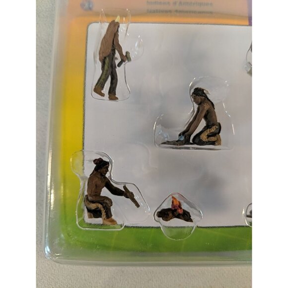 Scene-A-Rama Woodland Scenics SP4343 Diorama Native American Scene Setter NEW - Picture 9 of 10